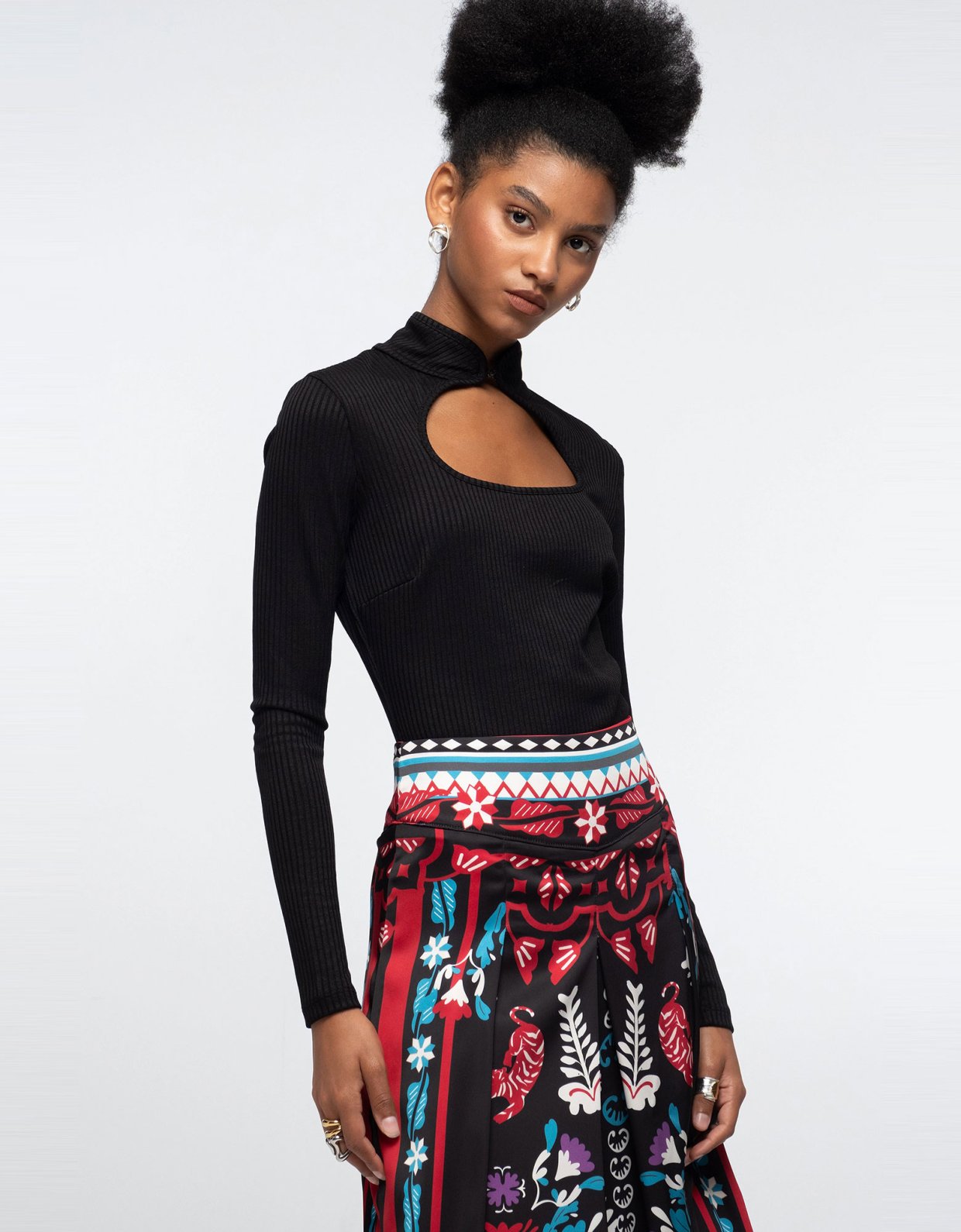 Peace and Chaos Panther bodysuit