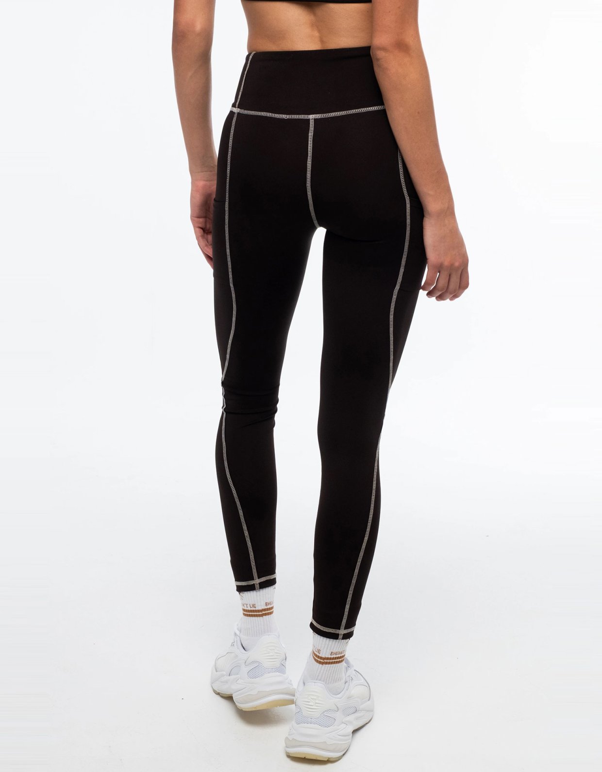 Peace and Chaos Panther sports leggings