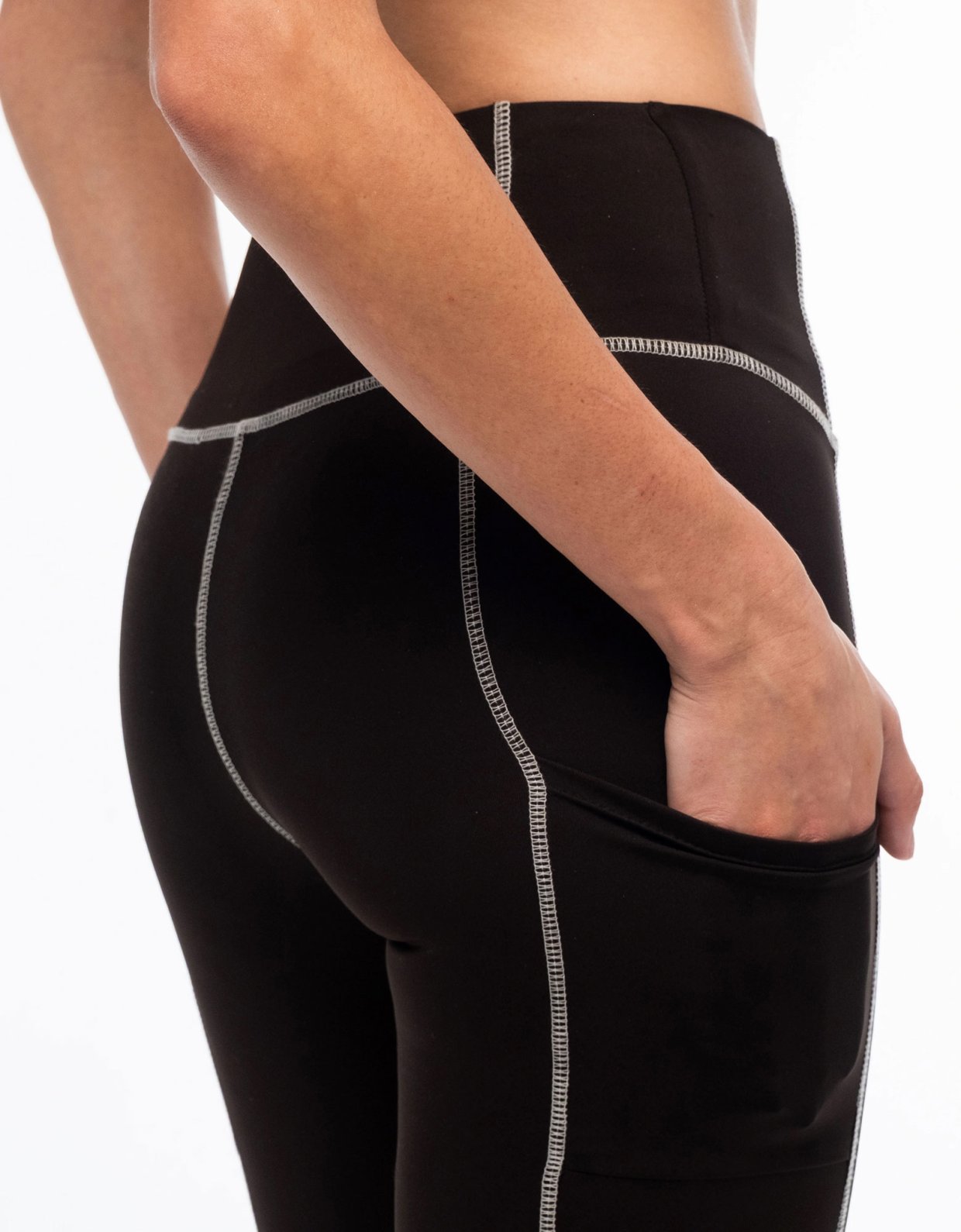 Peace and Chaos Panther sports leggings