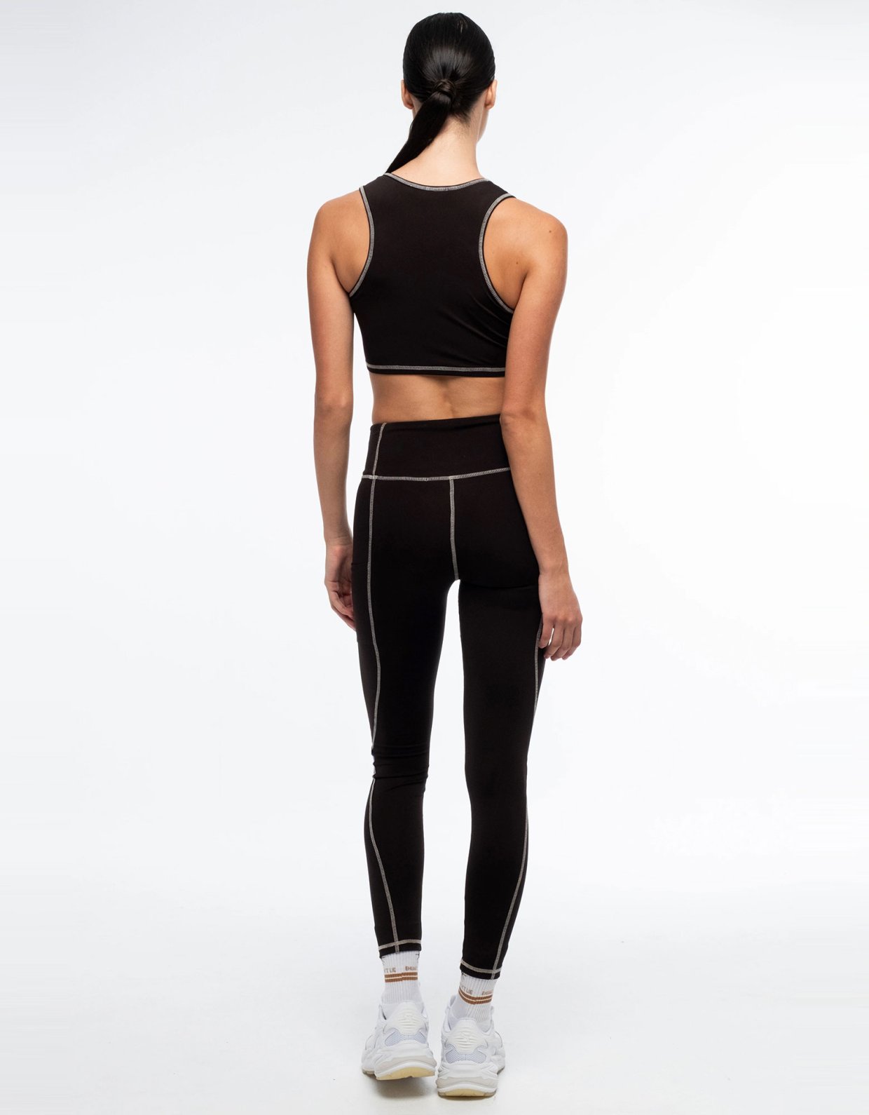 Peace and Chaos Panther sports leggings