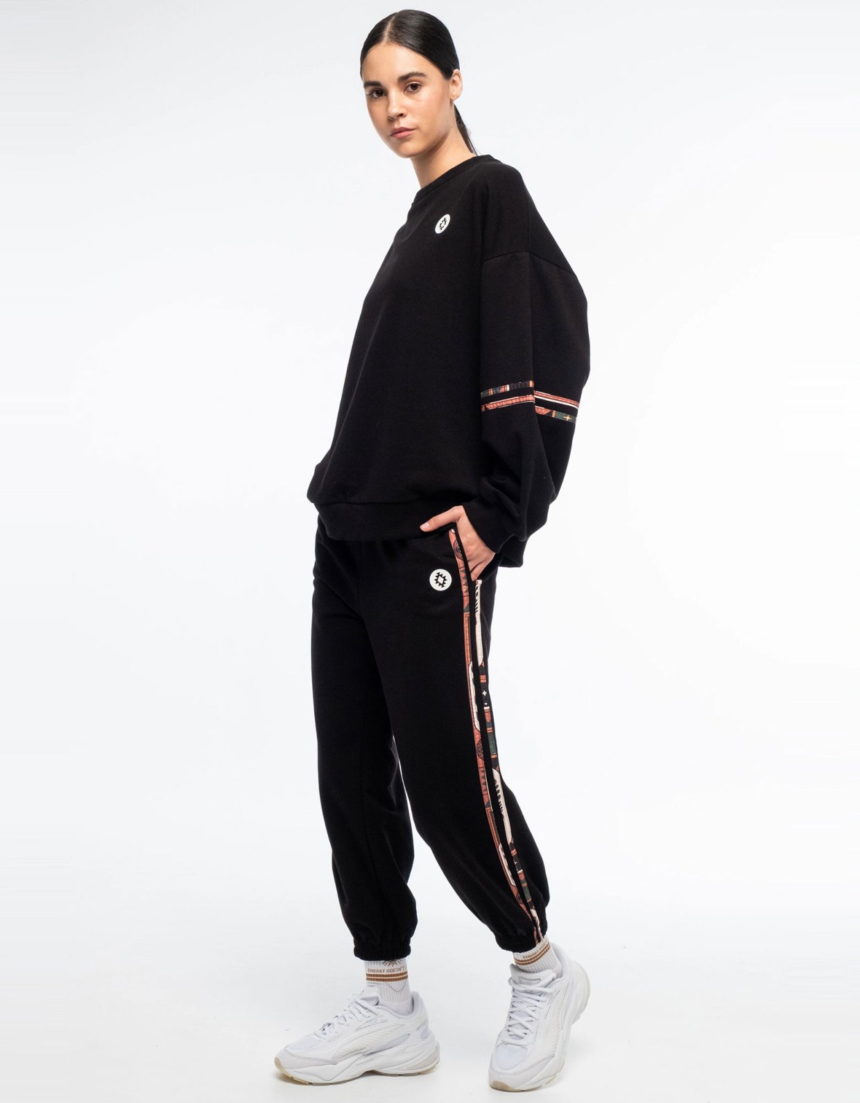 Peace and Chaos Panther sweatpants