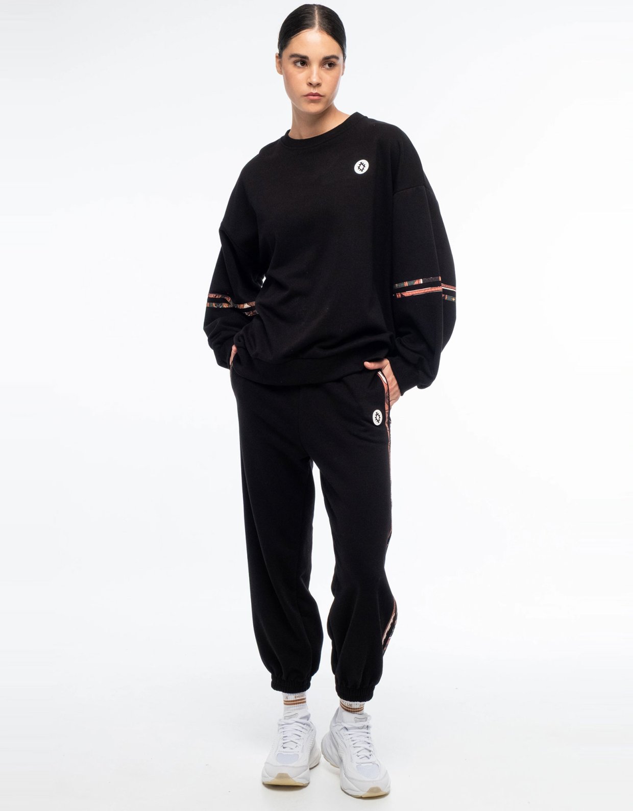 Peace and Chaos Panther sweatpants