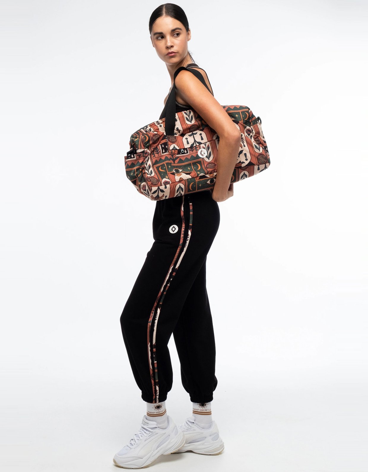 Peace and Chaos Panther sweatpants