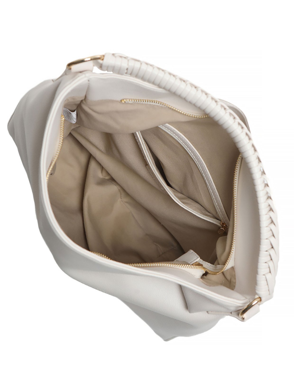 By Byblos Pavo hobo bag ivory