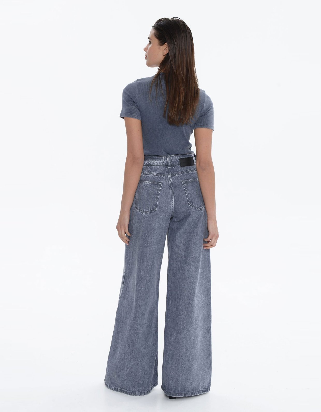 Sac Jeans Persa bamboo top grey