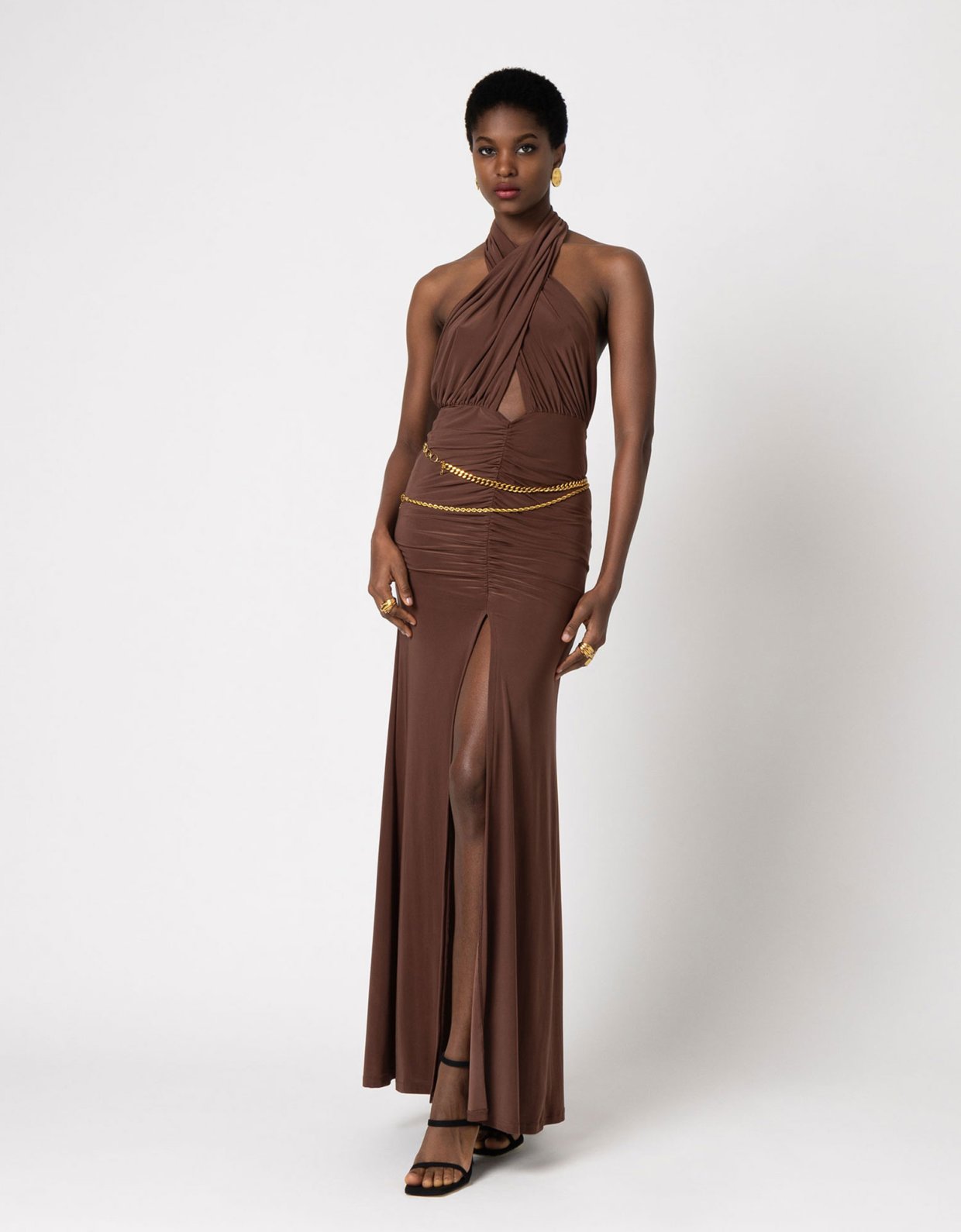 Foreveryoung Persephone dress brown
