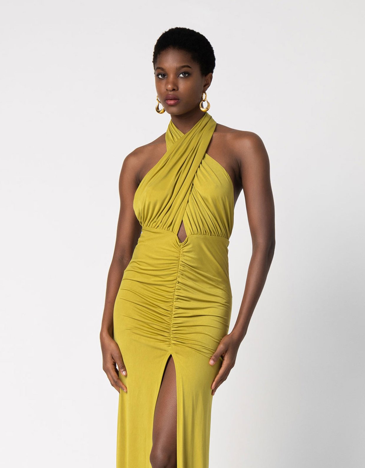 Foreveryoung Persephone dress lime