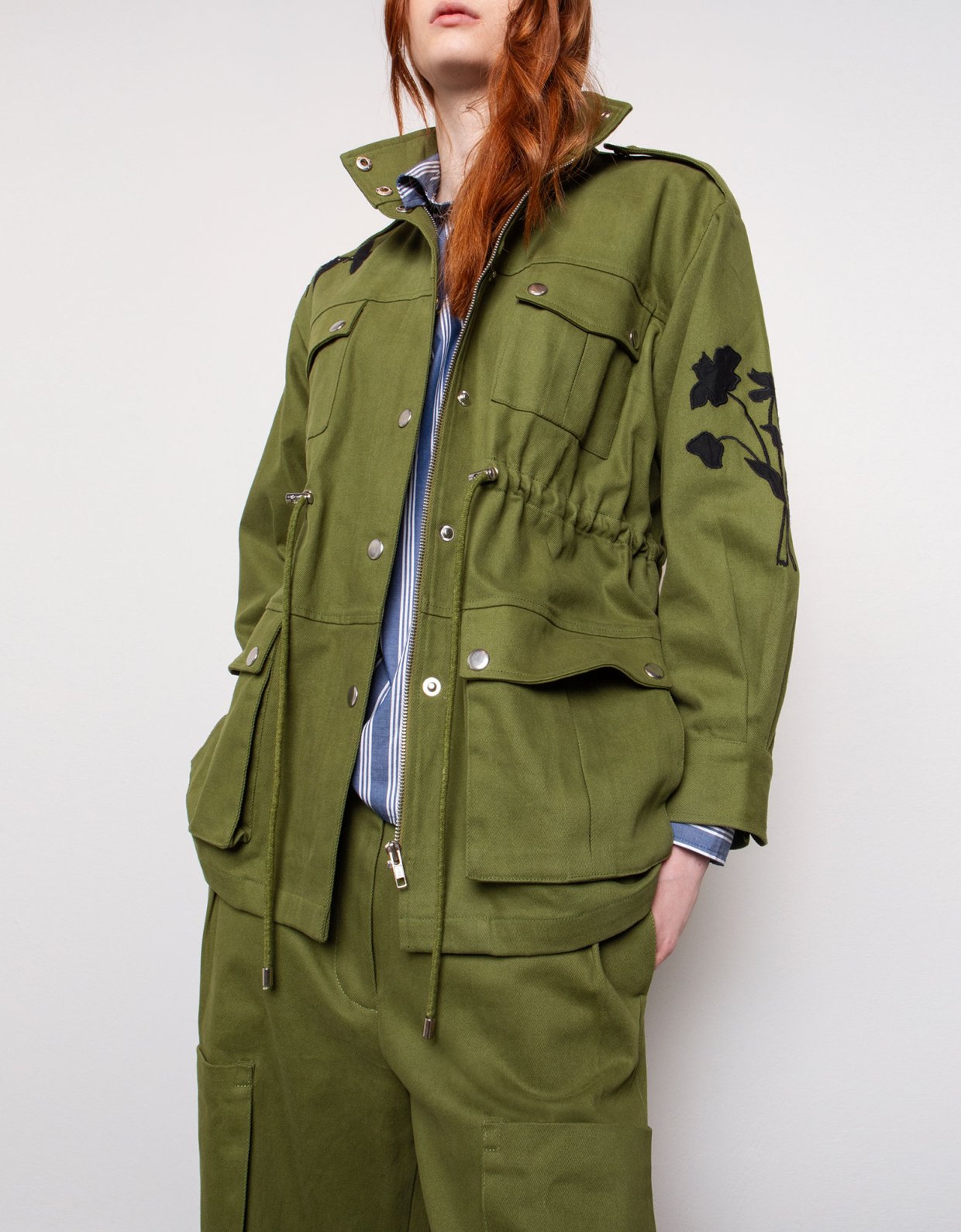 Nisώ Pesto jacket military green