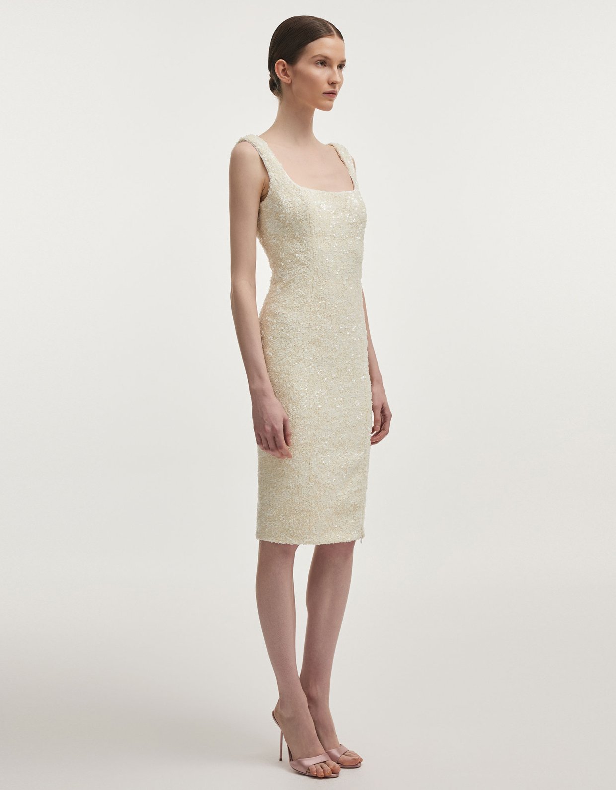 Nadia Rapti Petra dress white