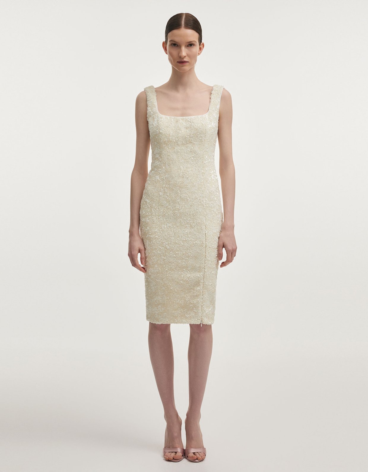 Nadia Rapti Petra dress white