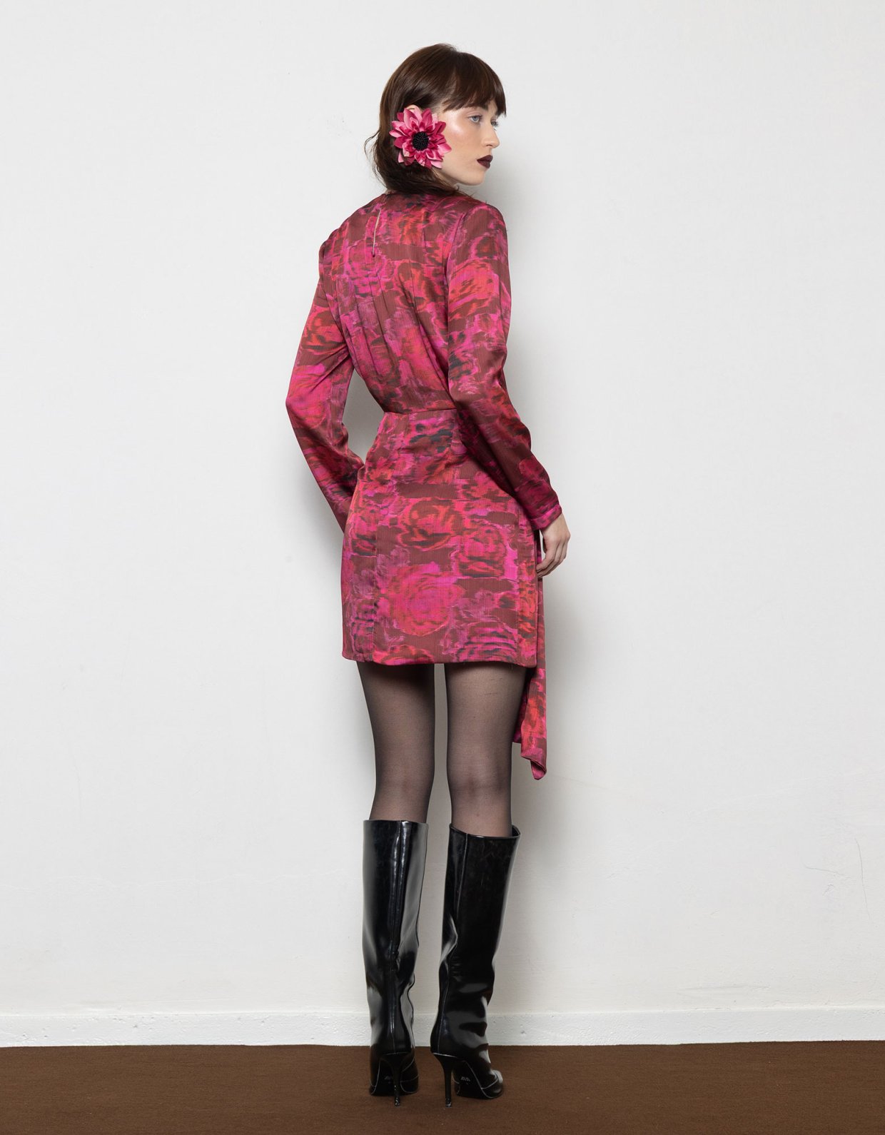 Mallory the label Poison rose dress