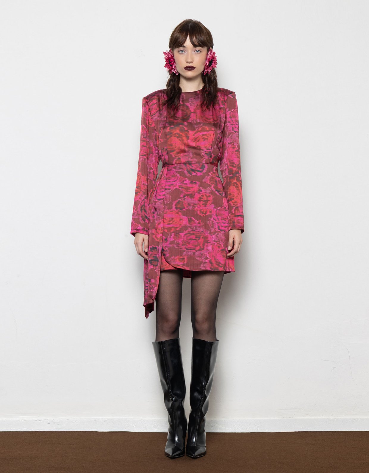 Mallory the label Poison rose dress