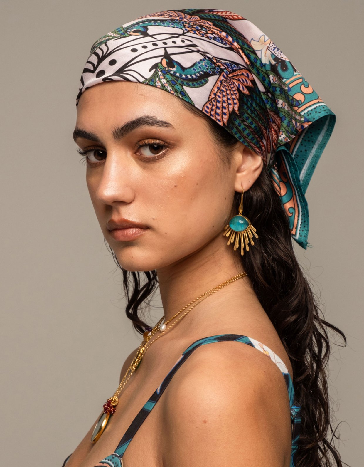 Peace and Chaos Prosperity scarf