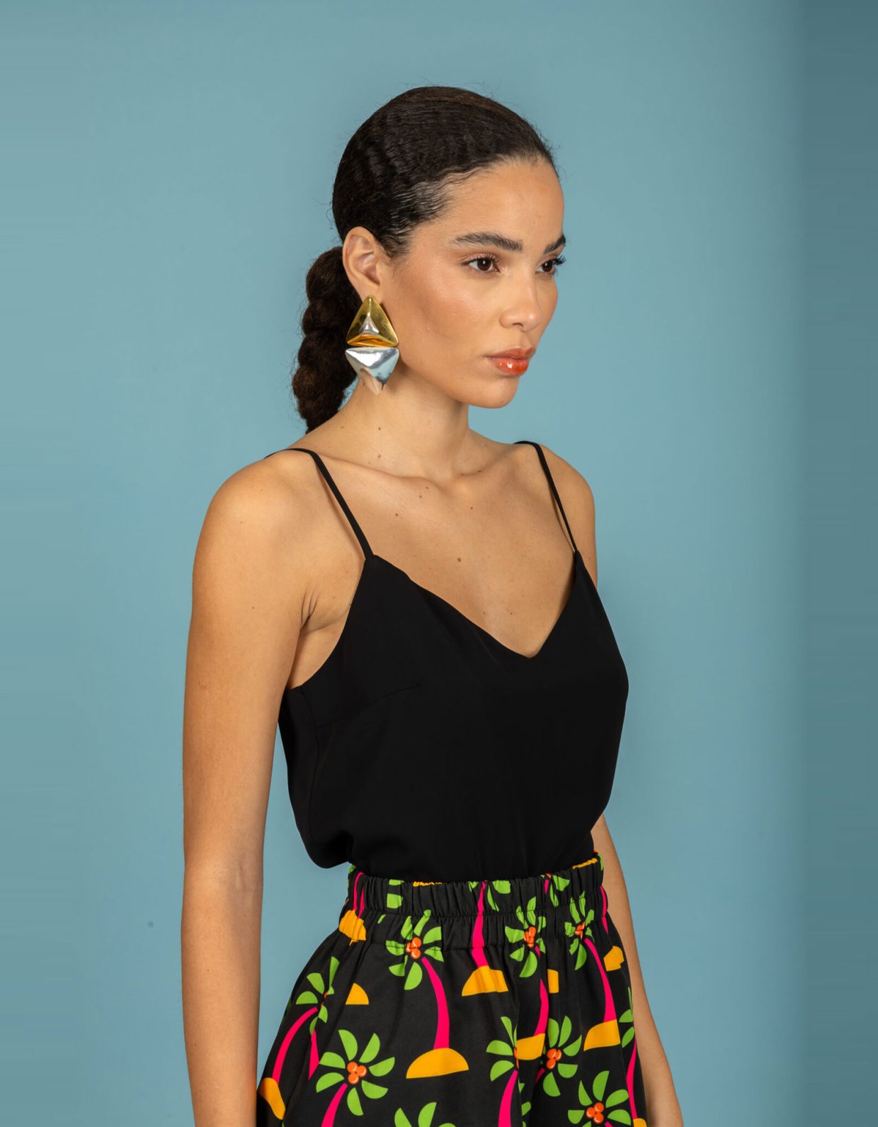 Chaton Raul top jet black