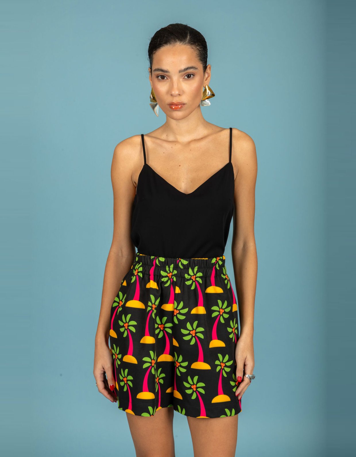 Chaton Raul top jet black