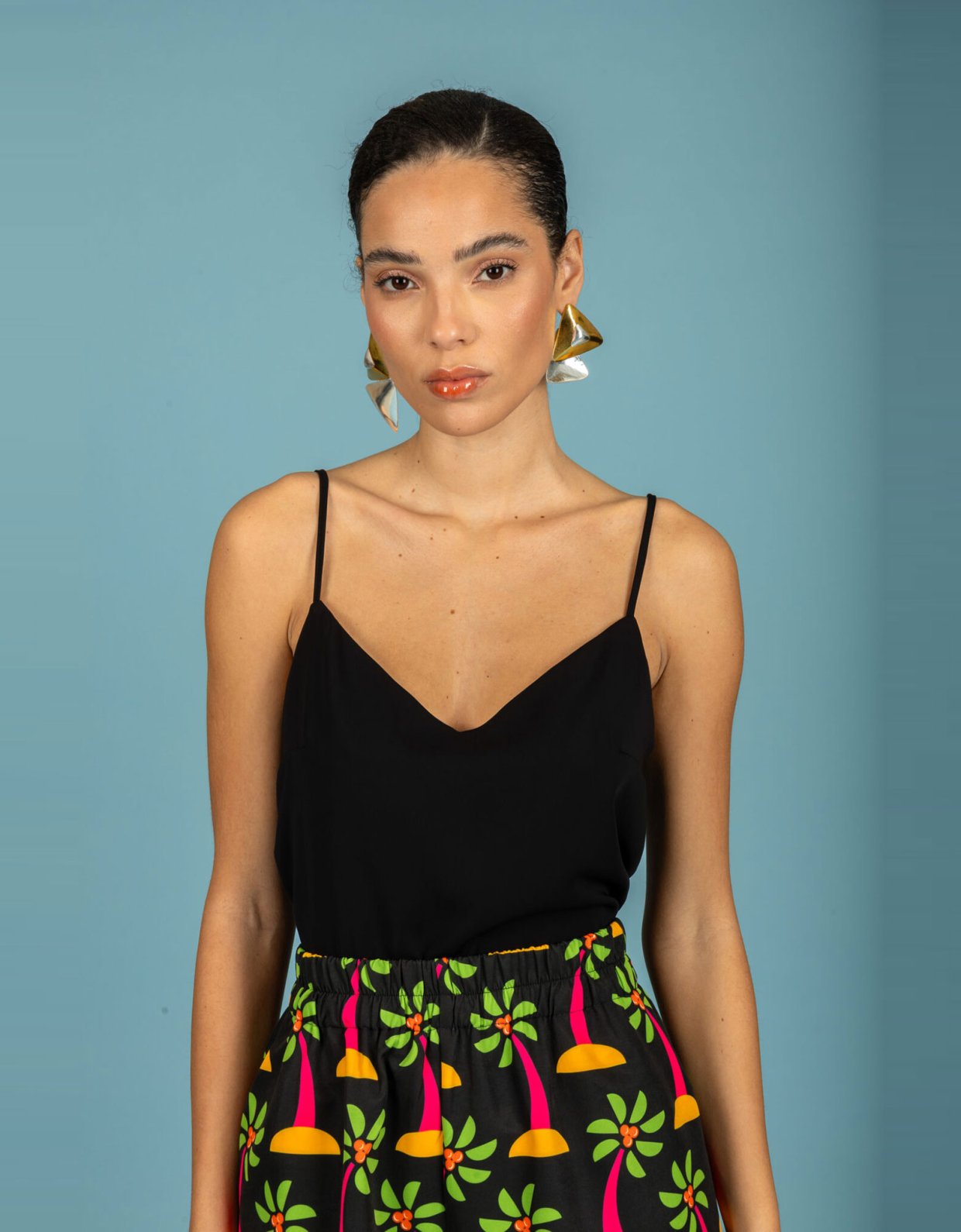 Chaton Raul top jet black