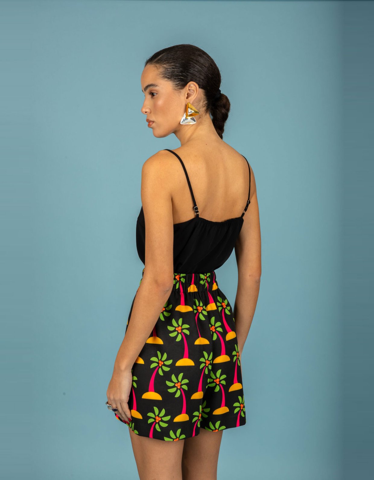 Chaton Raul top jet black