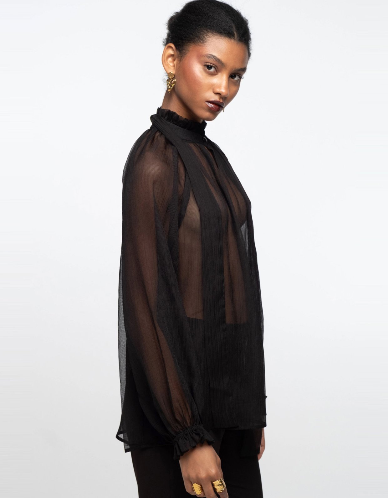 Peace and Chaos Raven top