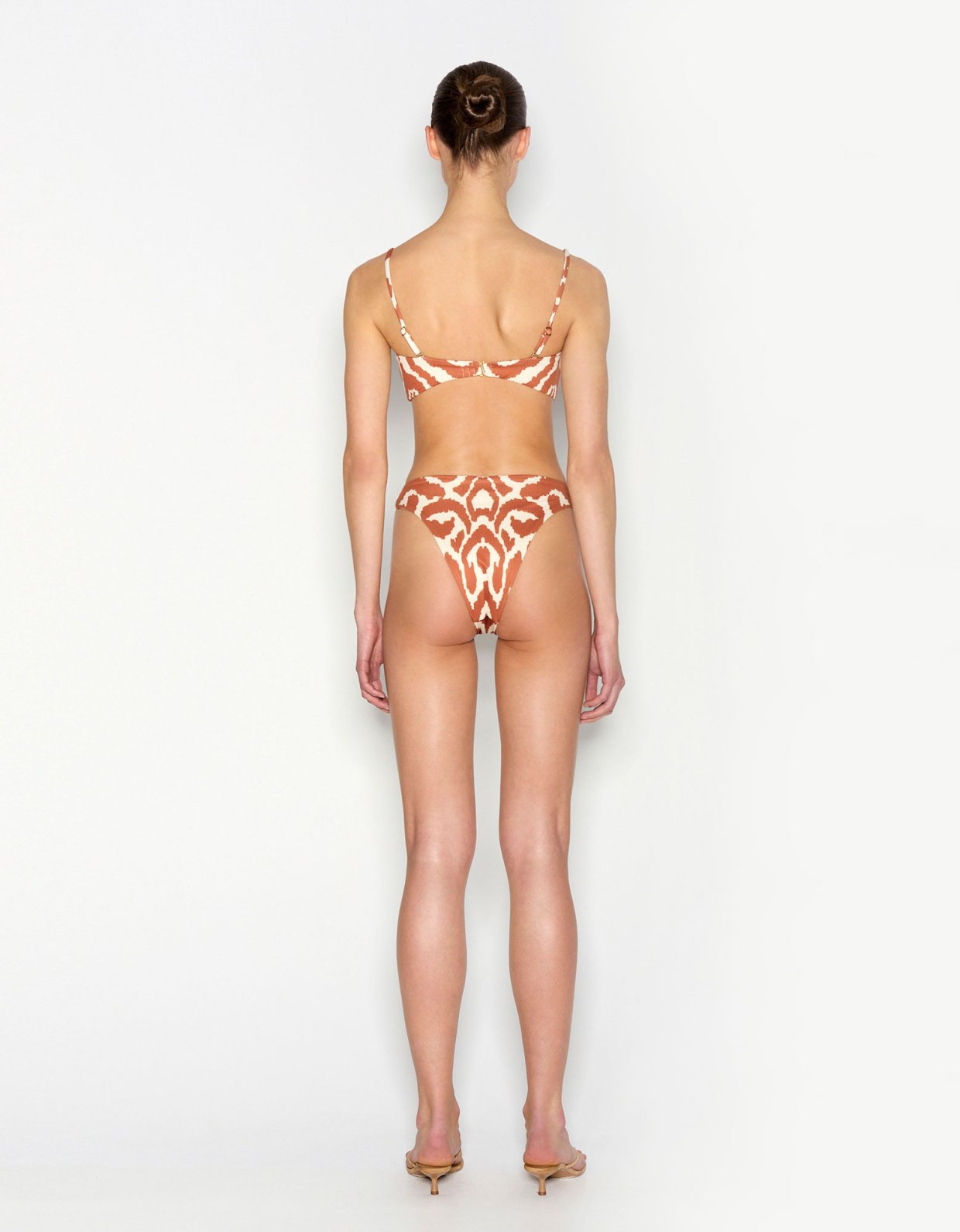 Nadia Rapti Reef bikini brown-ecru