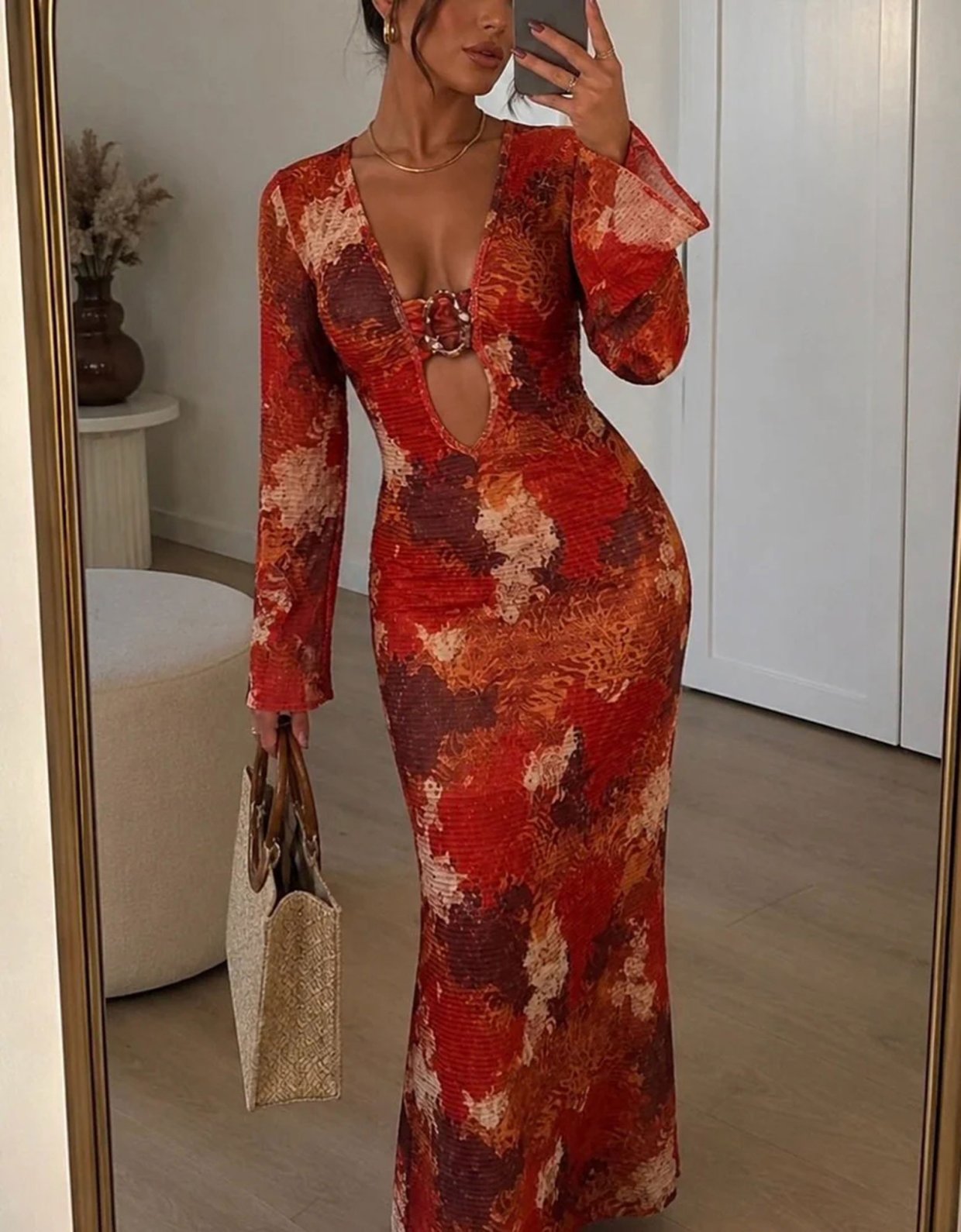 Abstracto Marisol macrame dress