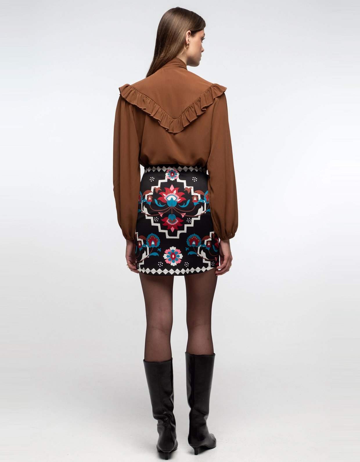 Peace and Chaos Romancer mini skirt