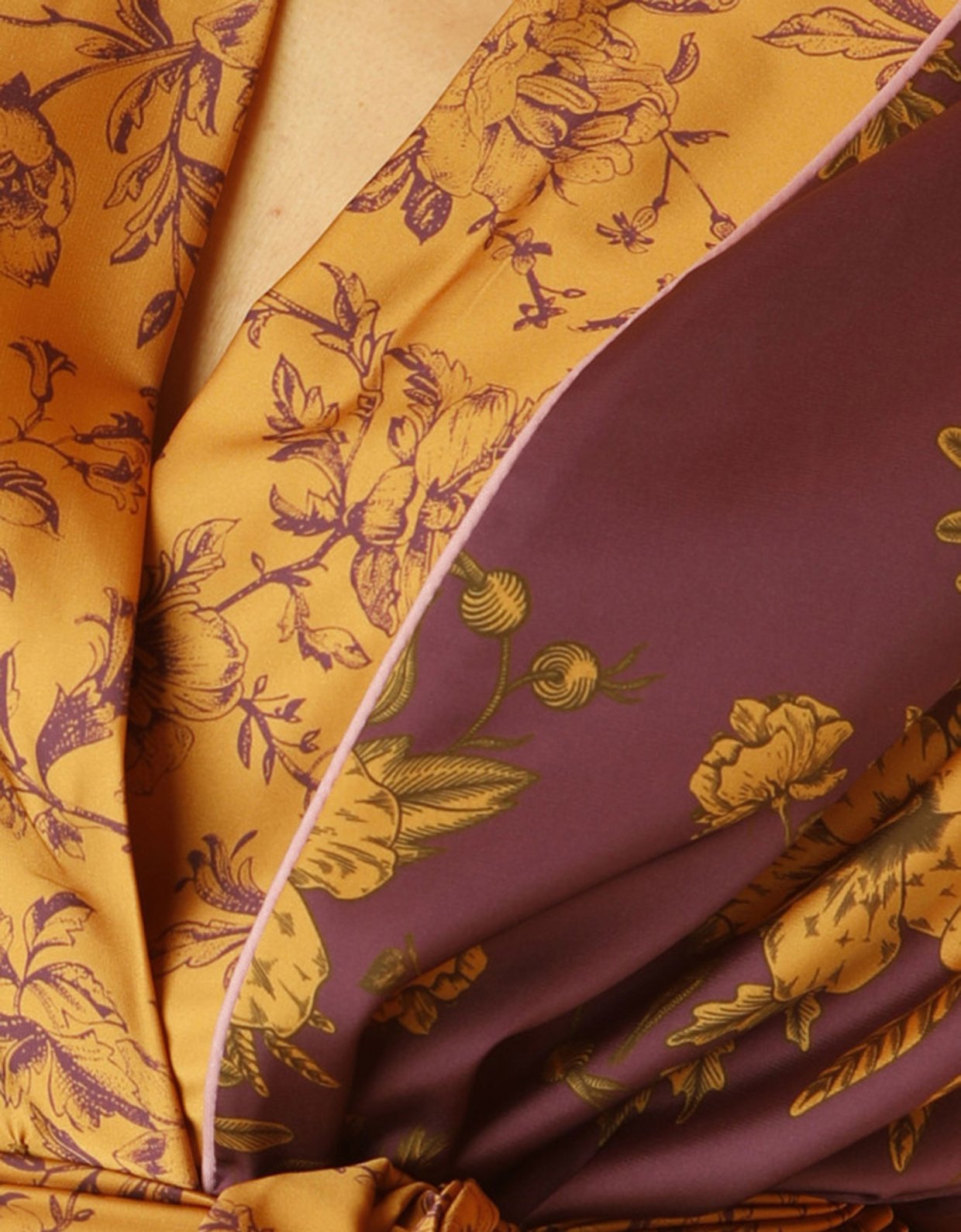 Bee Me Romina midi dress purple