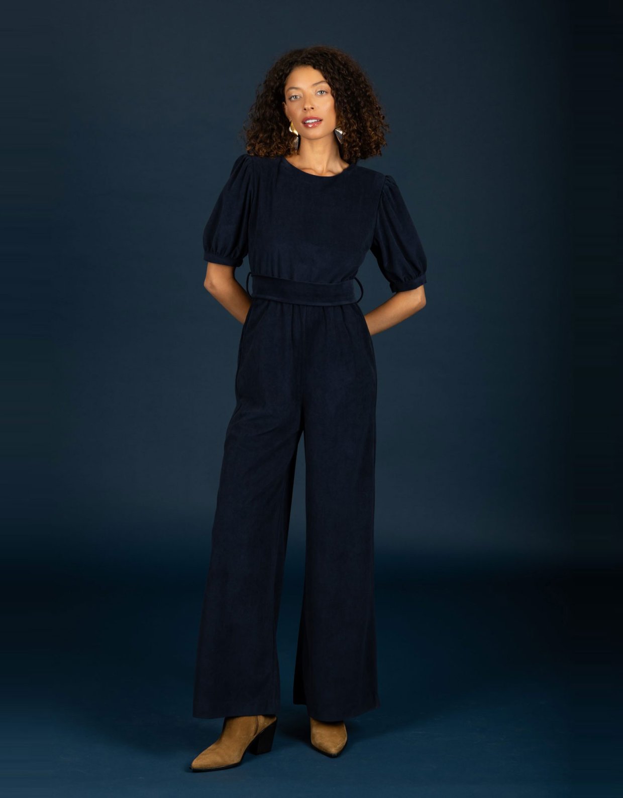 Chaton Rory jumpsuit blue