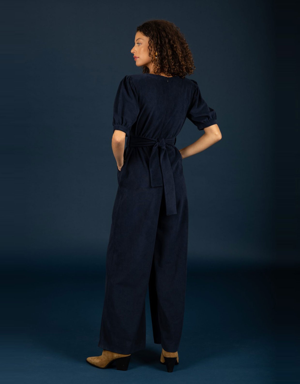 Chaton Rory jumpsuit blue
