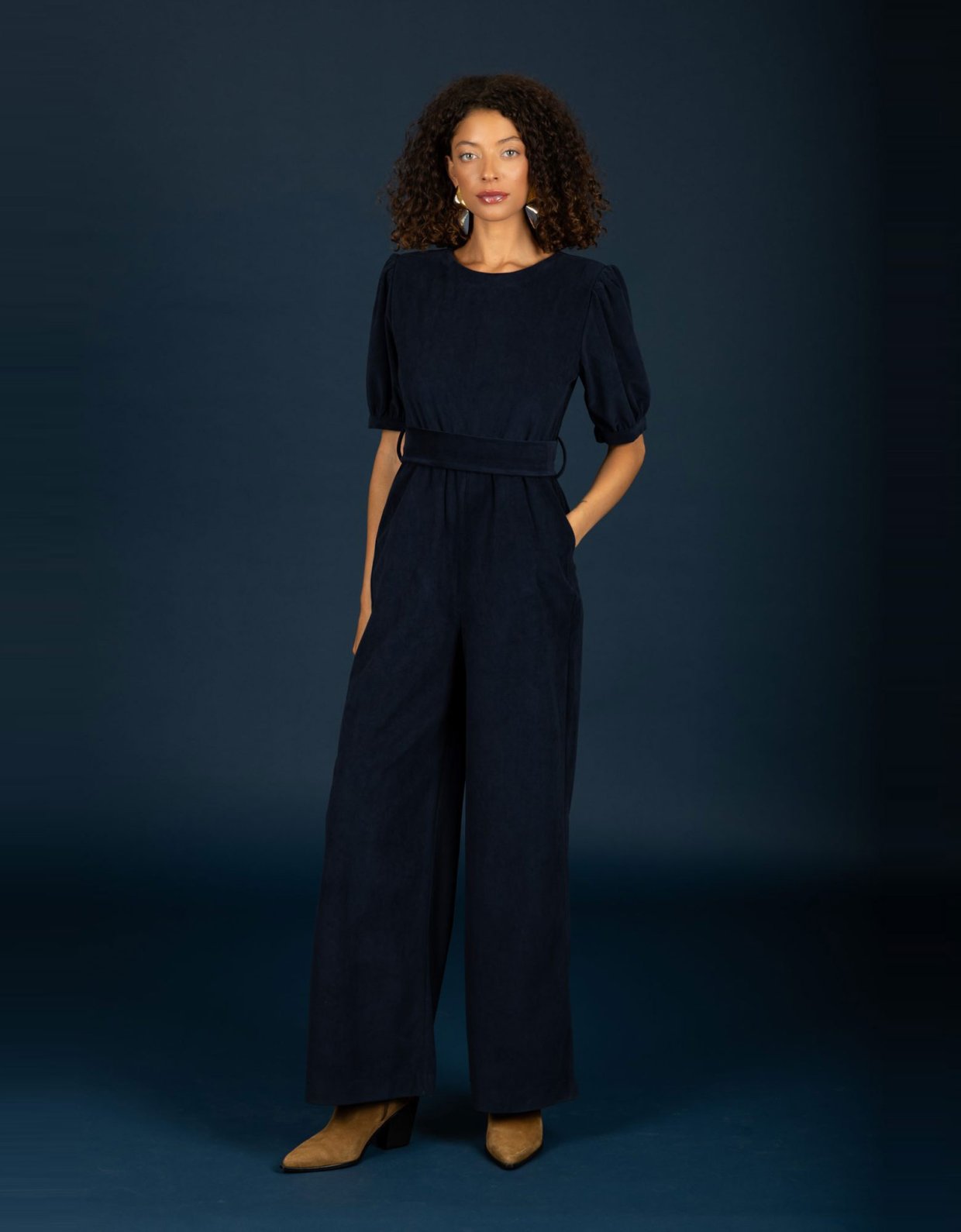 Chaton Rory jumpsuit blue