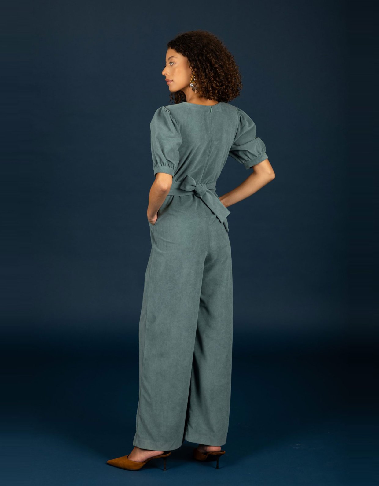 Chaton Rory jumpsuit petrol