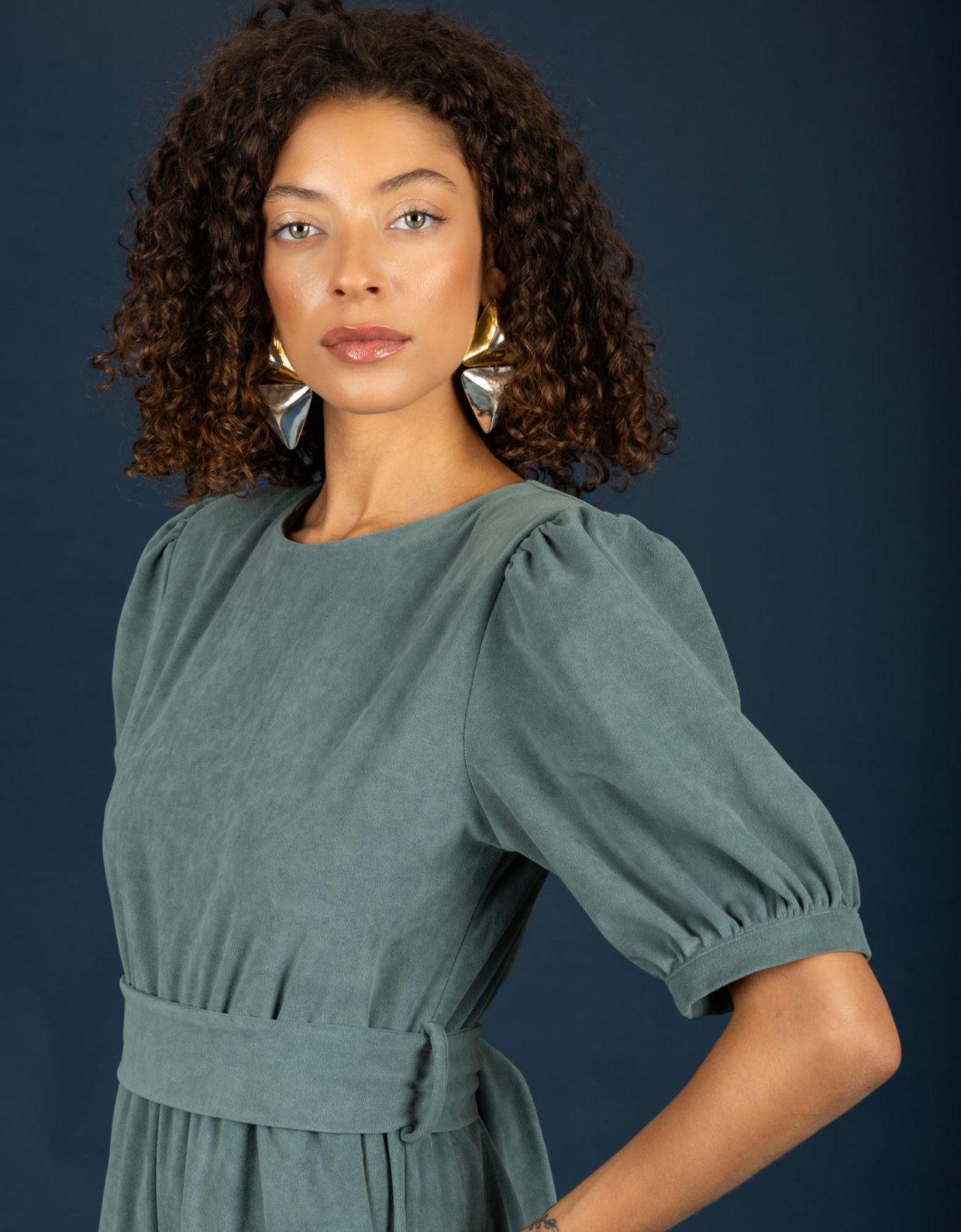 Chaton Rory jumpsuit petrol