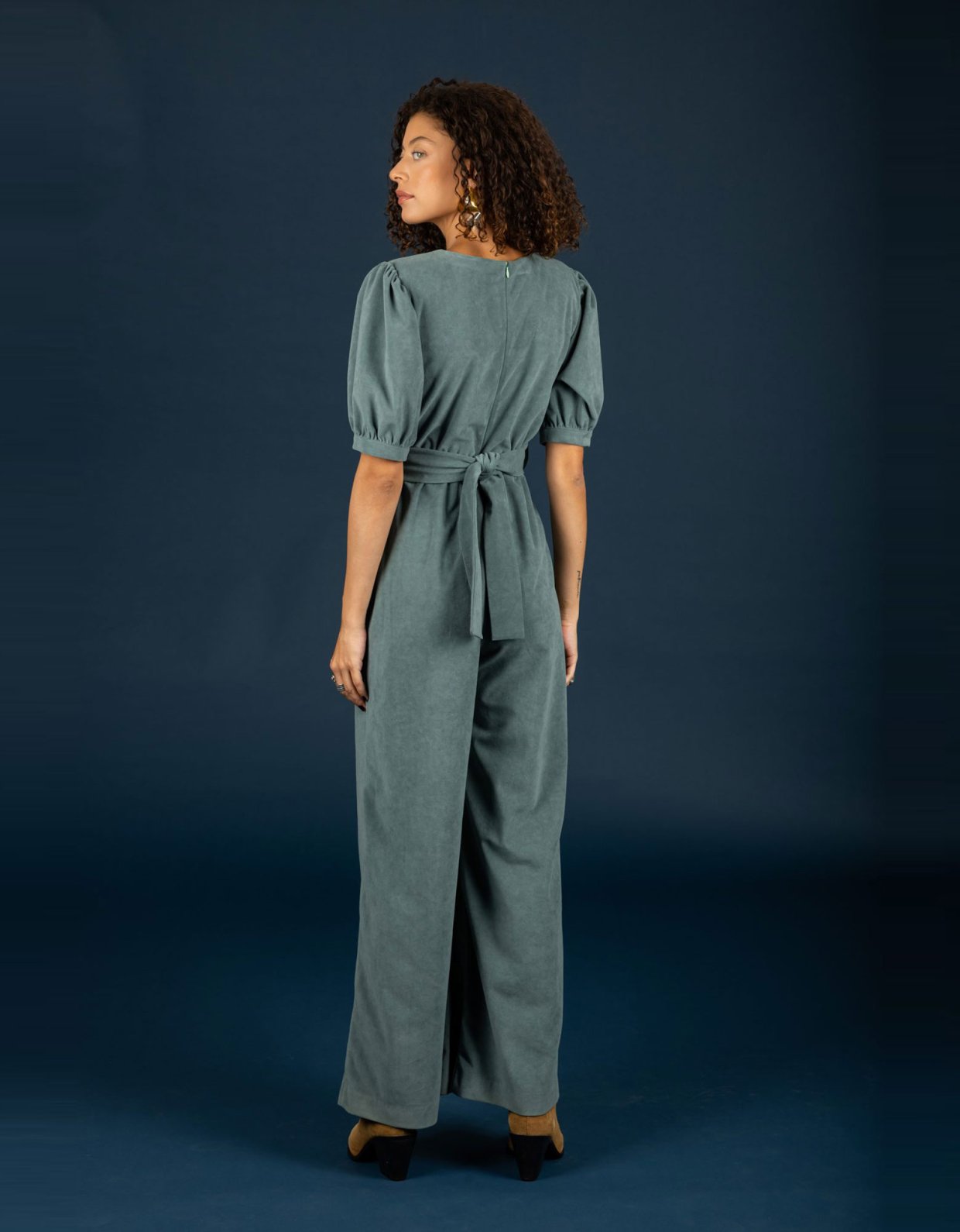 Chaton Rory jumpsuit petrol