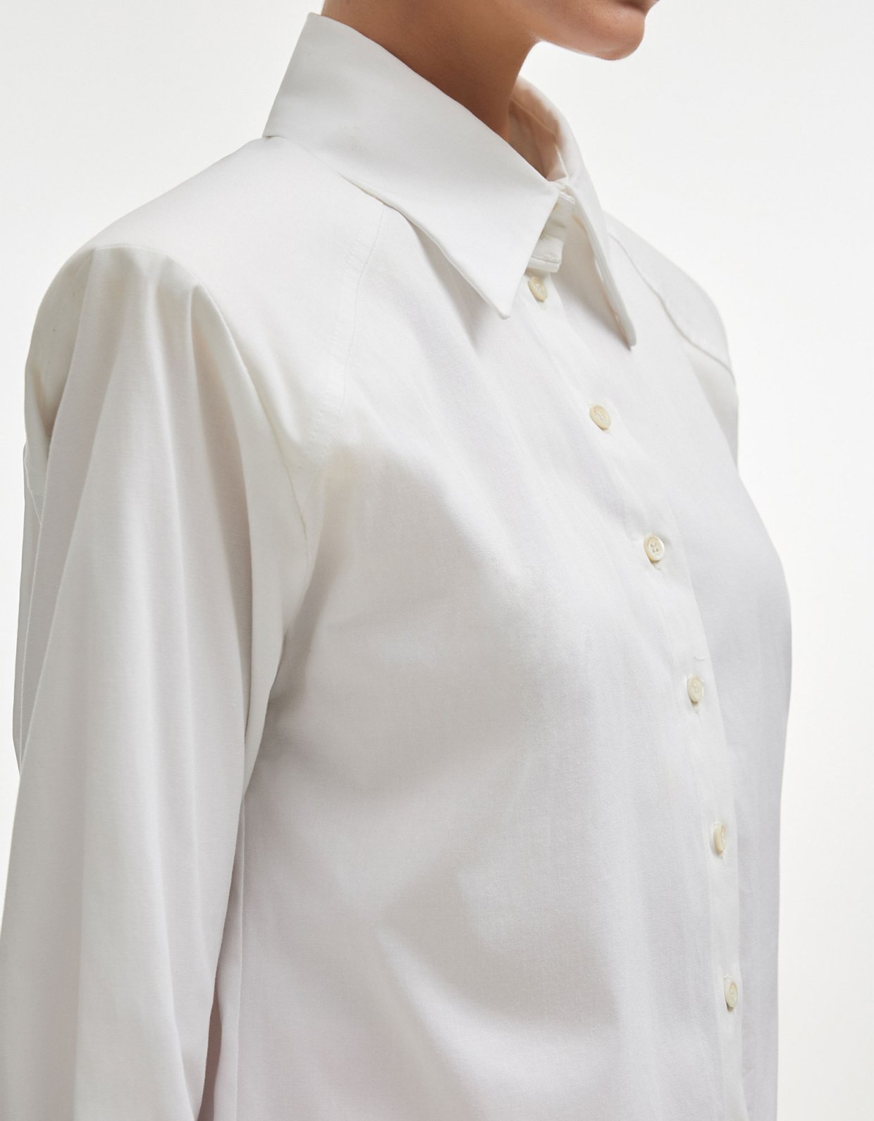 Nadia Rapti Rose shirt off white