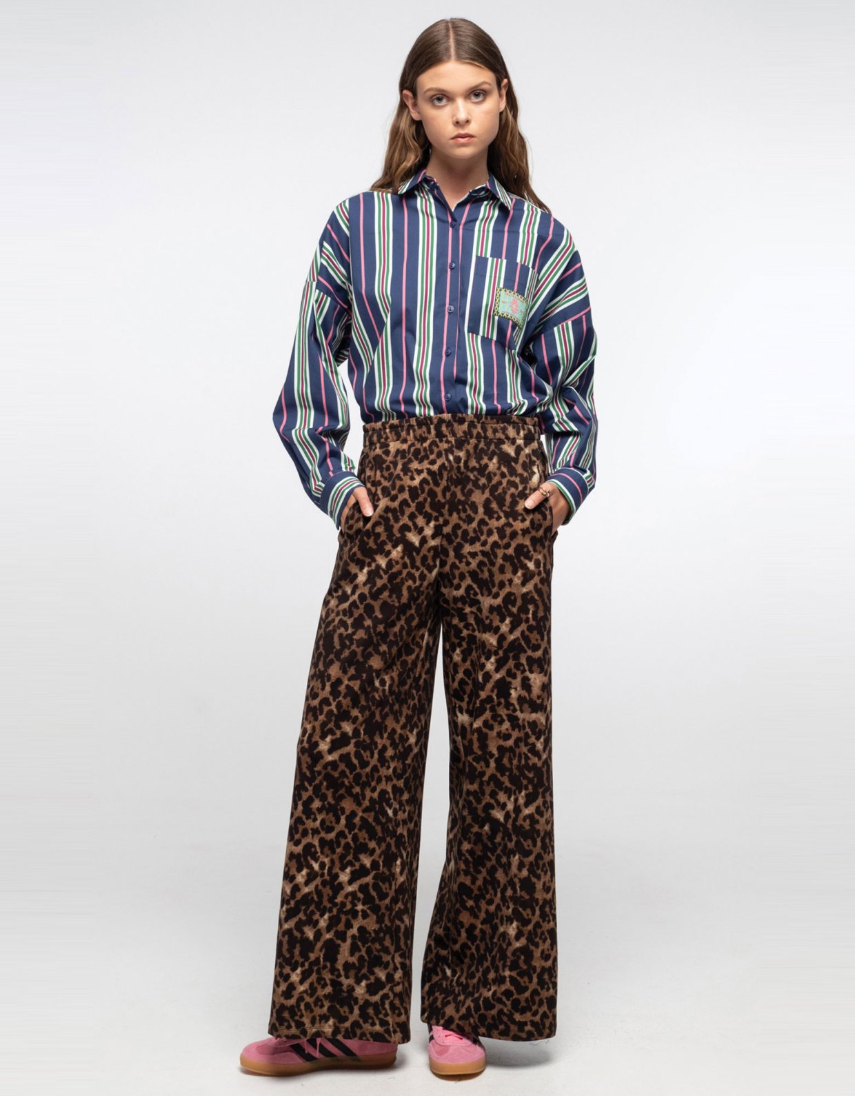 Peace and Chaos Rosette pants