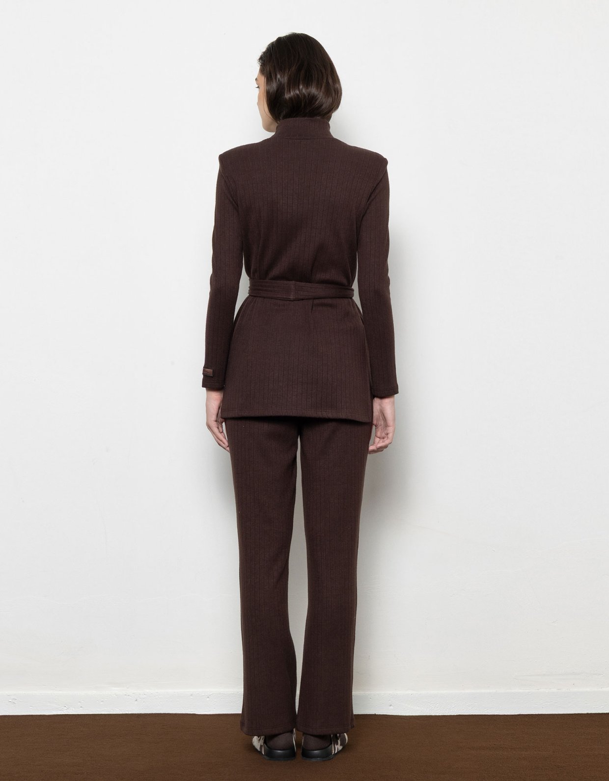 Mallory the label Rowdy pants brown