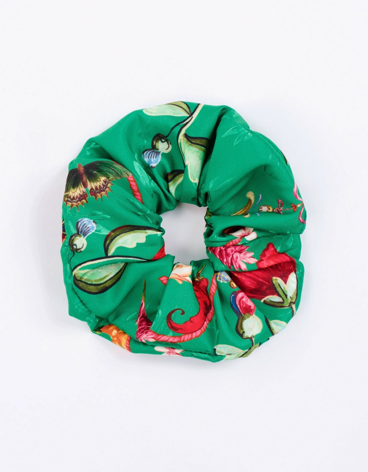 Peace and Chaos Exotic scrunchie