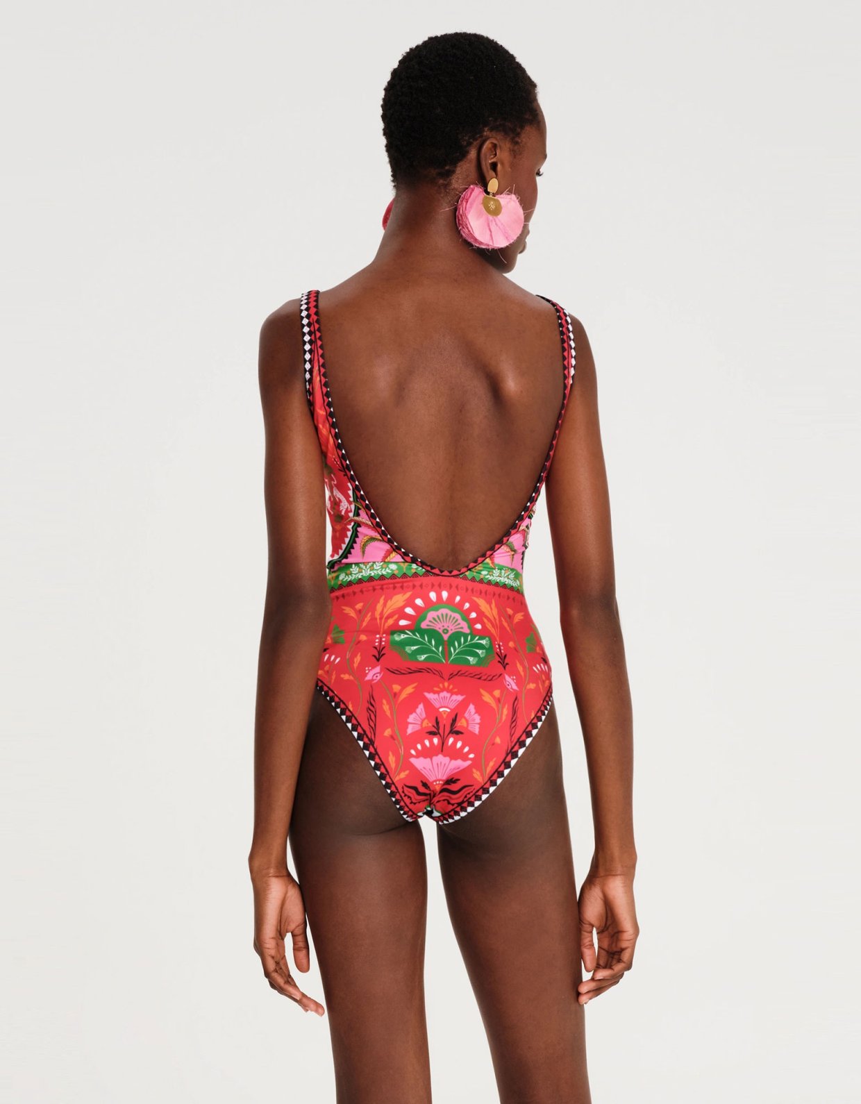 Peace and Chaos Pina colada swimsuit