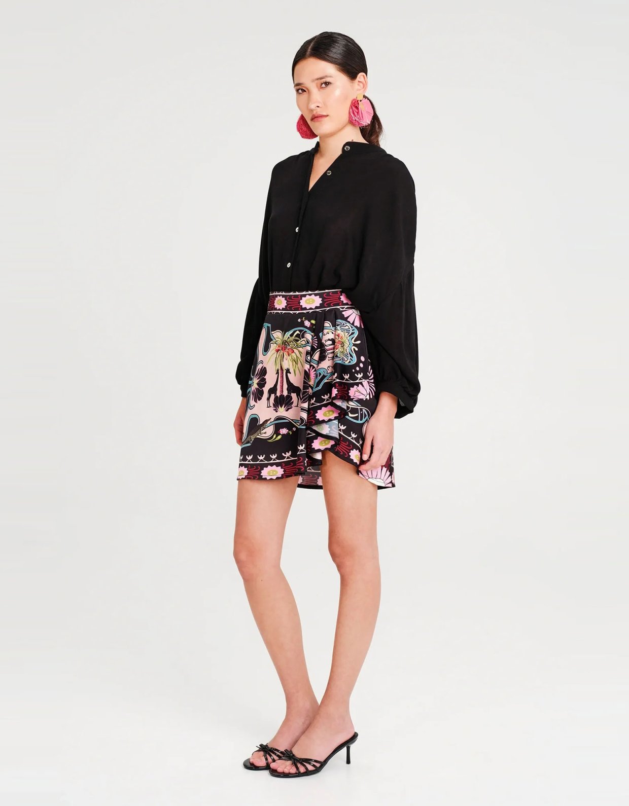 Peace and Chaos Fragility shirt black