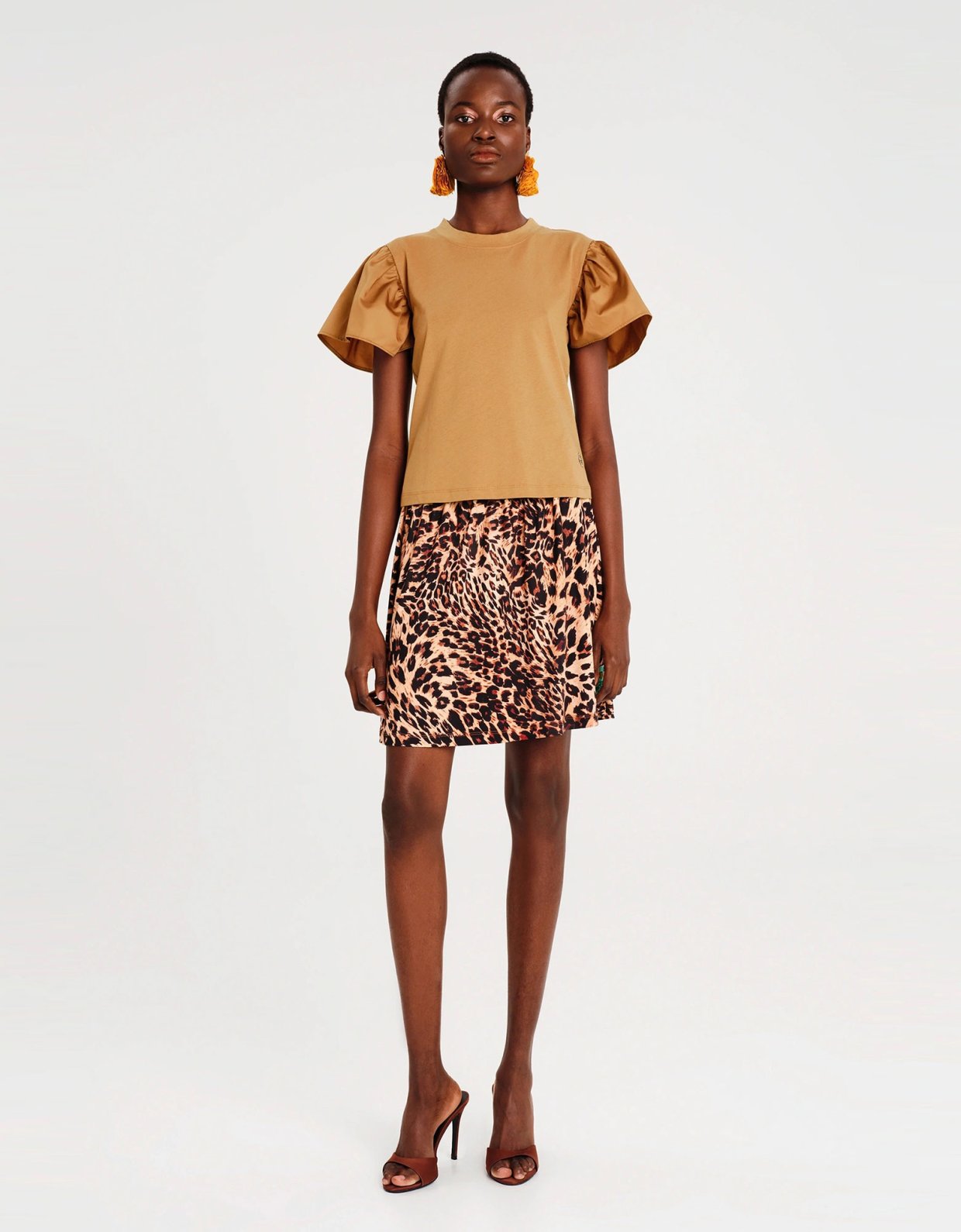 Peace and Chaos Pulse mini skirt