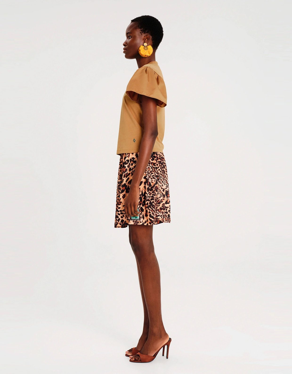 Peace and Chaos Pulse mini skirt