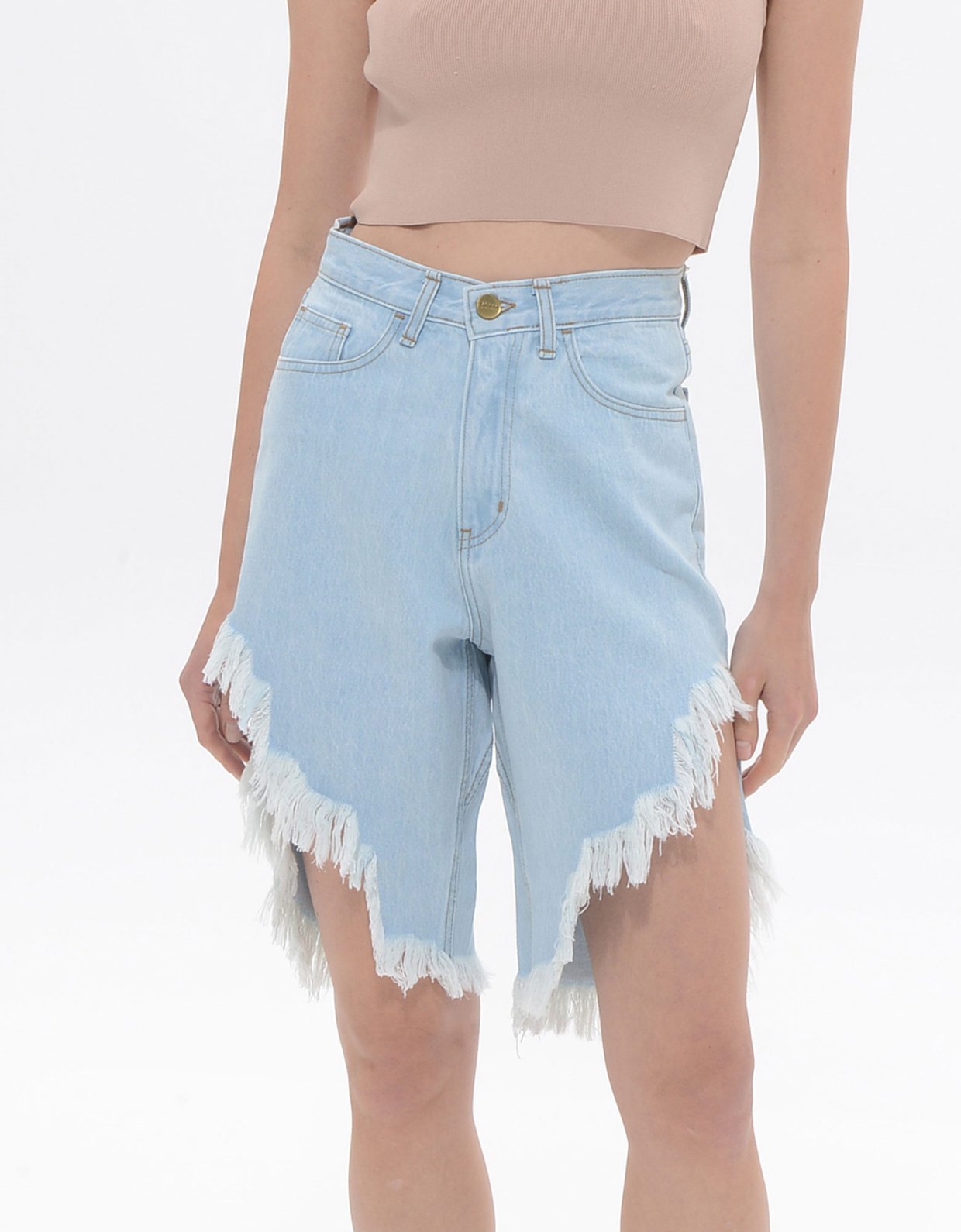 Sac Jeans Analu denim bermuda light blue