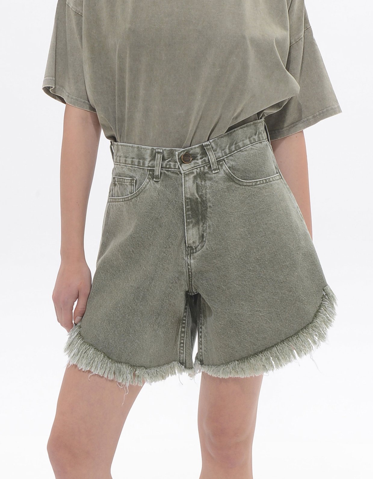 Sac Jeans Domna denim bermuda khaki