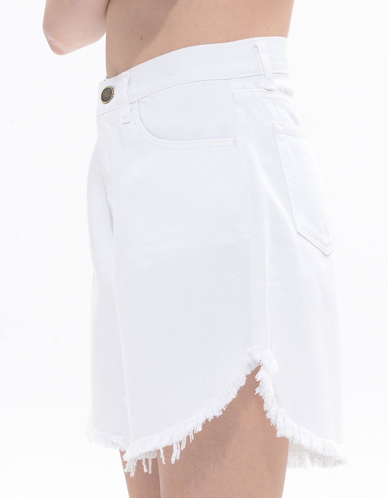 Sac Jeans Domna denim bermuda white