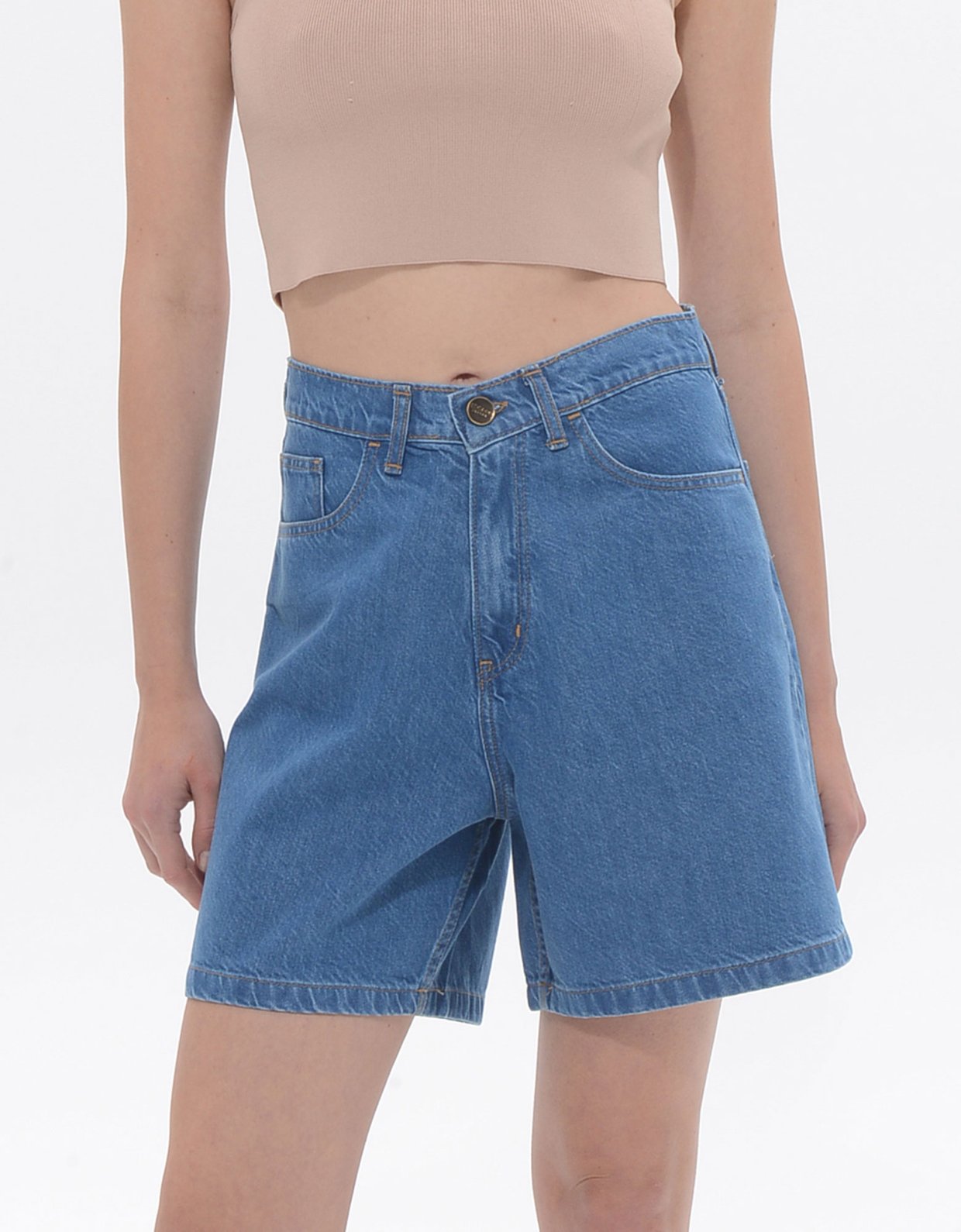 Sac Jeans Noema denim shorts mid blue