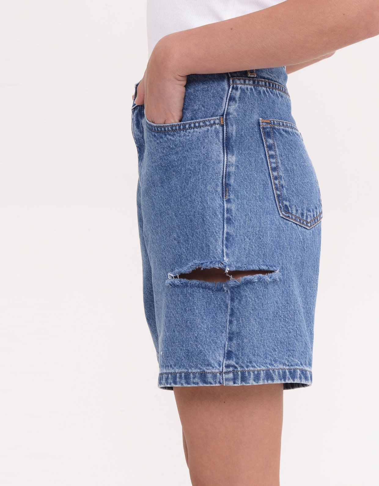 Sac Jeans Silia shorts mid blue