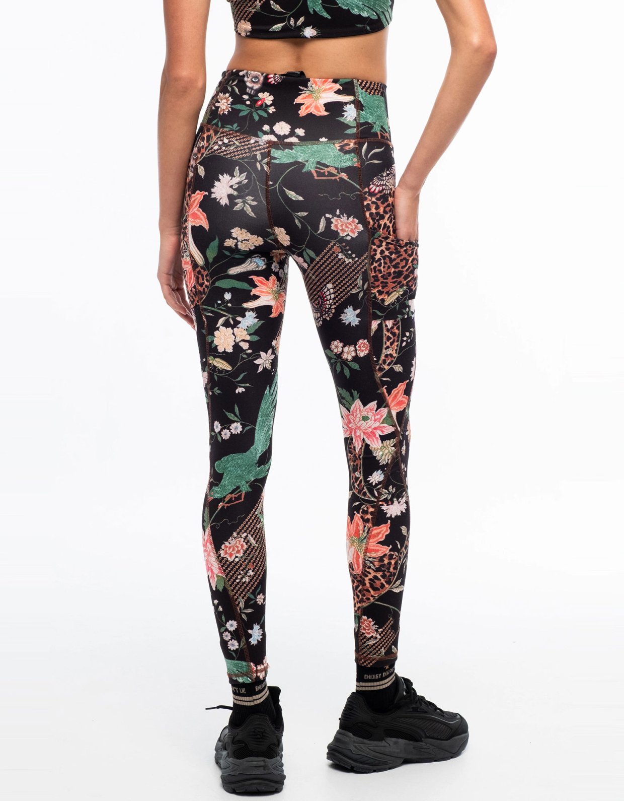 Peace and Chaos Sacred wild sports leggings