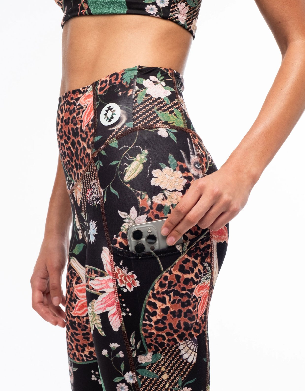 Peace and Chaos Sacred wild sports leggings
