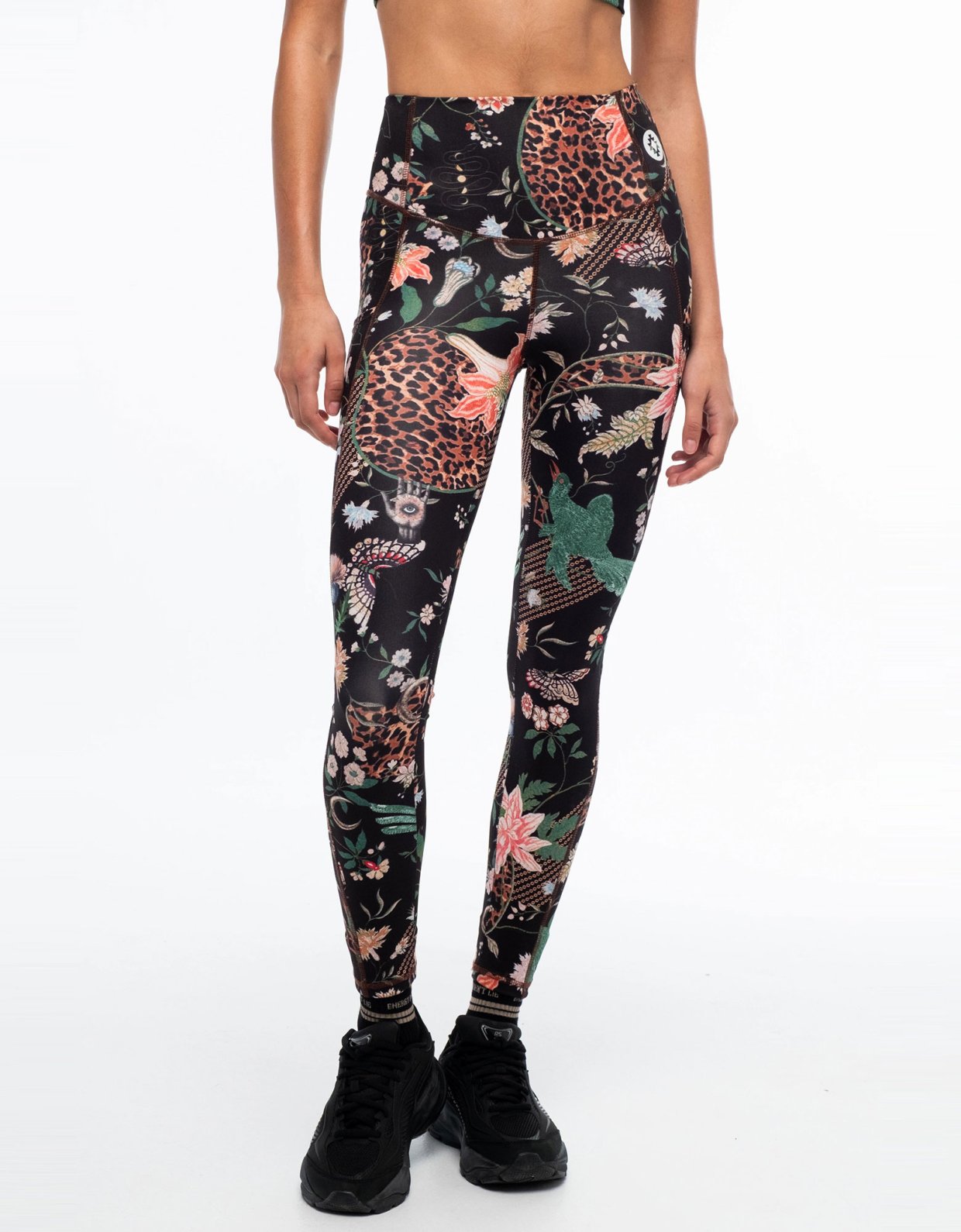 Peace and Chaos Sacred wild sports leggings