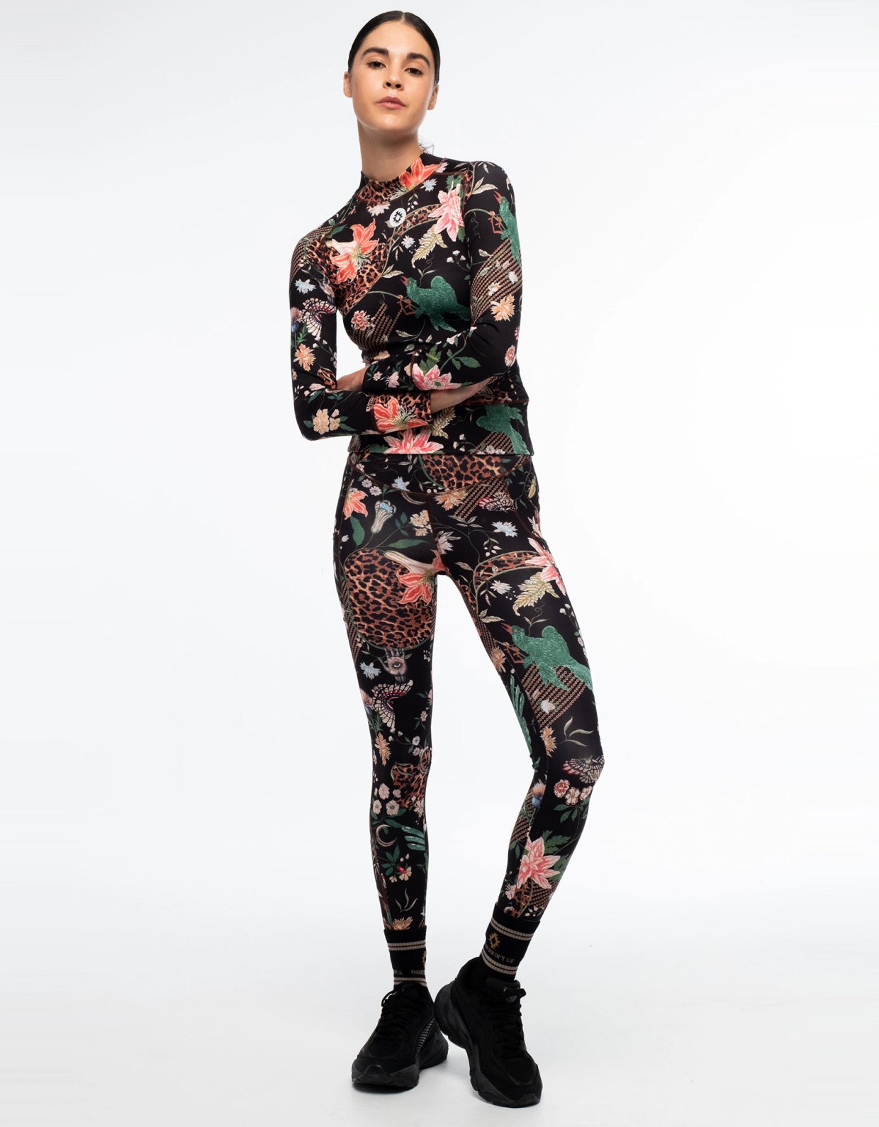 Peace and Chaos Sacred wild sports leggings