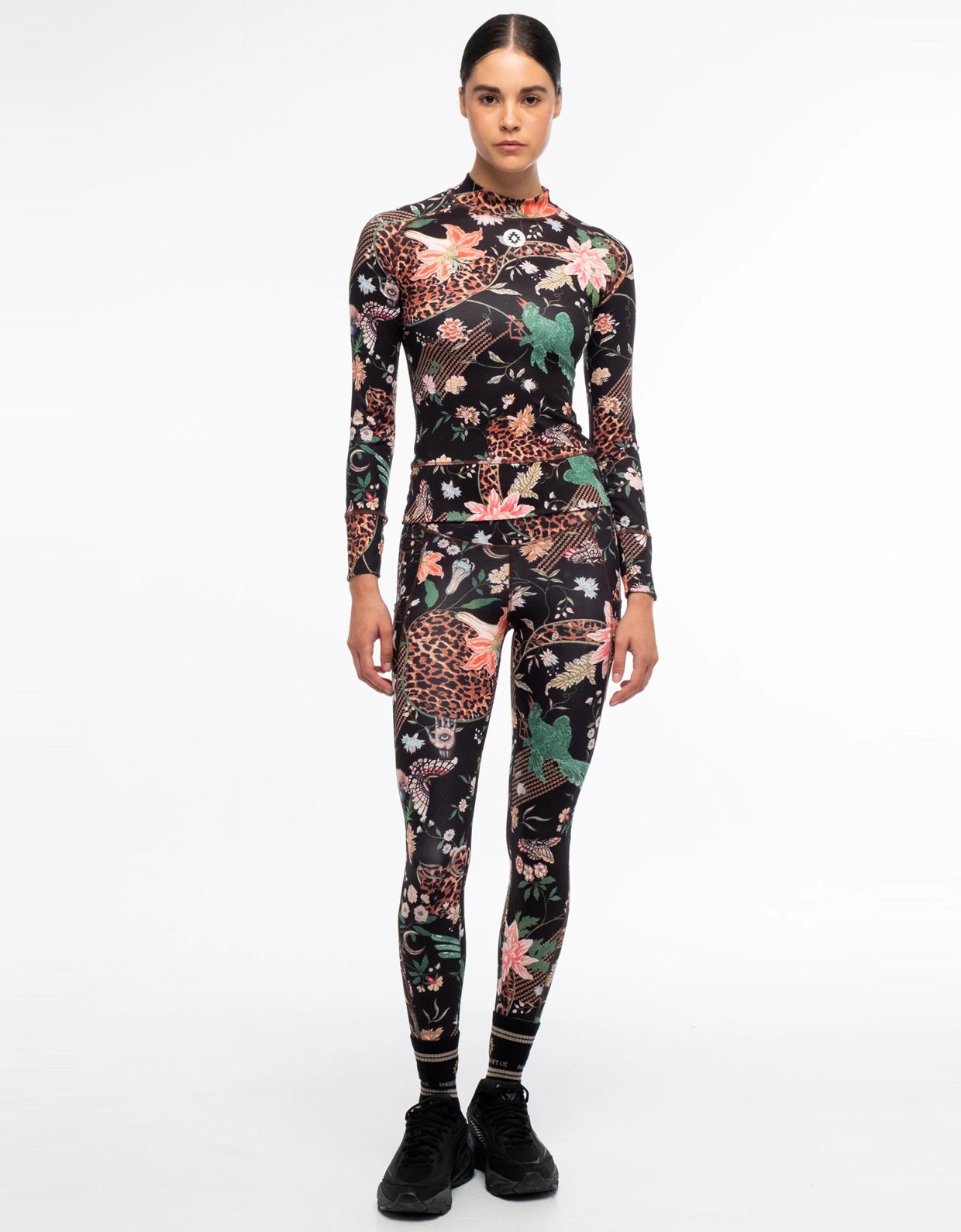 Peace and Chaos Sacred wild sports leggings